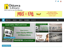 Tablet Screenshot of ottawalibrary.org